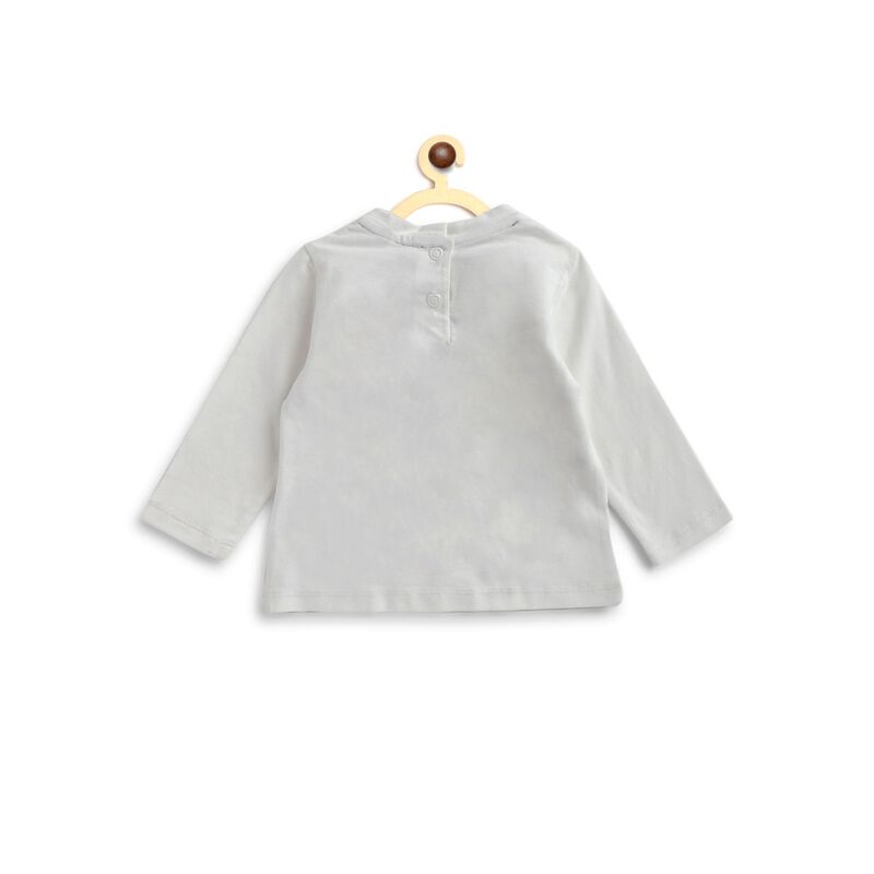 Girls Bronze Long Sleeve Knitted T-Shirt image number null
